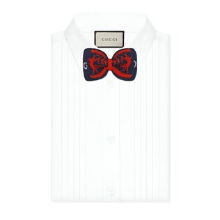 Children's reindeers wool bow tie