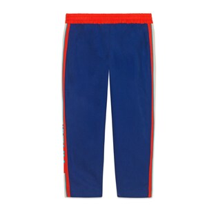 Children's track bottoms with Gucci stripe