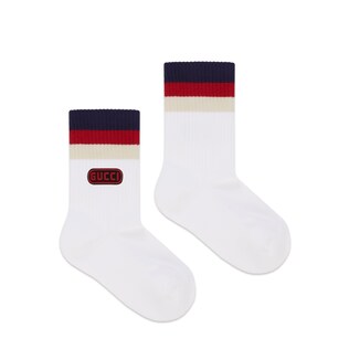 Children's cotton Gucci game socks