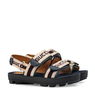 Children's Gucci stripe sandal 