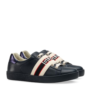 Children's Ace sneaker with Gucci stripe 