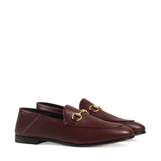 Leather Horsebit loafer