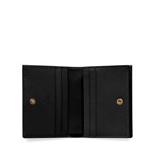 Gucci Signature card case with cat