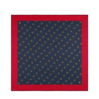 Scarf with Stirrups and Web print