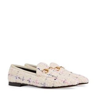 Gucci Jordaan tweed loafer
