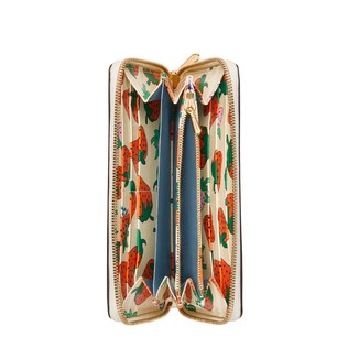 Gucci Zumi Strawberry print zip around wallet
