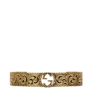 Yellow gold bracelet with Interlocking G