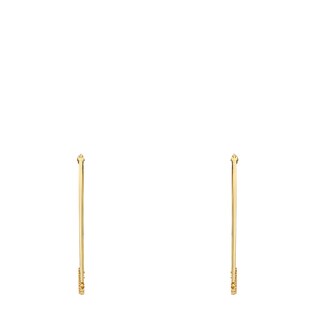 GG Running earrings with diamonds