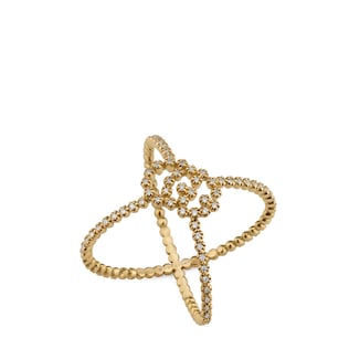 GG Running diamond X ring