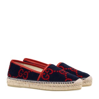 GG terry cloth espadrille