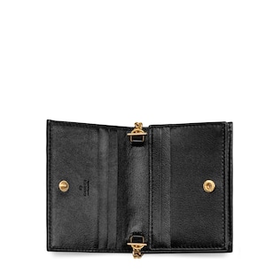 Rajah chain card case wallet 