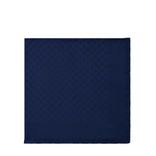 Children's GG wool silk shawl