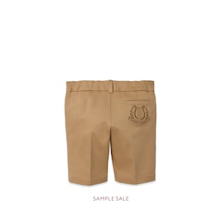 Baby gabardine pant with lyre
