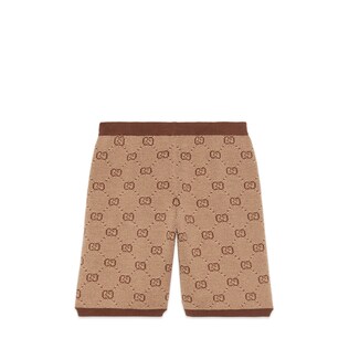 Children's GG wool shorts