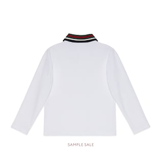 Children's polo with Web and tiger head