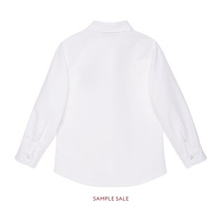 Children's embroidered cotton shirt