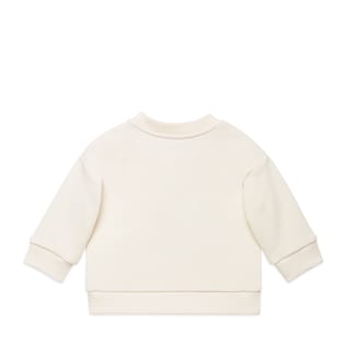 Baby sweatshirt with Interlocking G print
