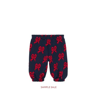 Children's bow jersey pant