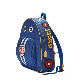 Children's car motif backpack 