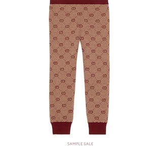 Children's GG wool legging