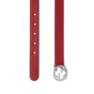 Children's leather belt