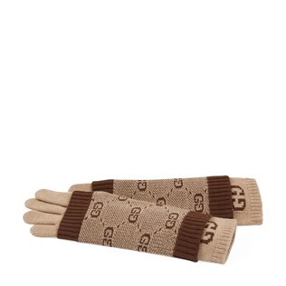 Children's GG wool gloves 