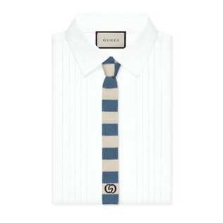 Children's striped cotton tie