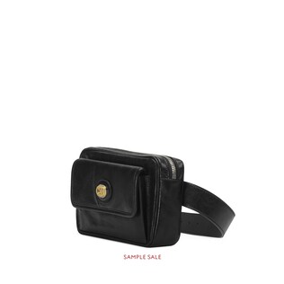 Leather belt bag