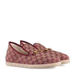 Men's GG canvas loafer