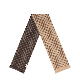 GG wool scarf