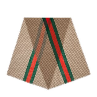 GG wool stole with Web