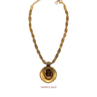 Lion head necklace 