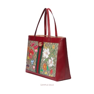 Ophidia GG Flora medium tote