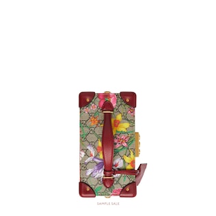 Padlock GG Flora jewellery case