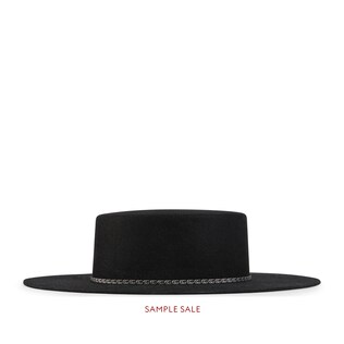Felt wide brim hat