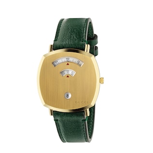 Grip leather watch strap, 38mm
