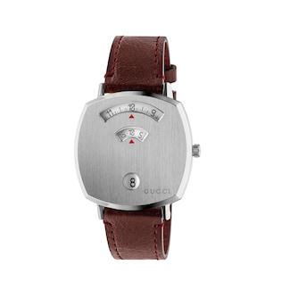 Grip leather watch strap, 35mm
