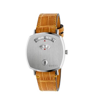 Grip alligator watch strap, 35mm
