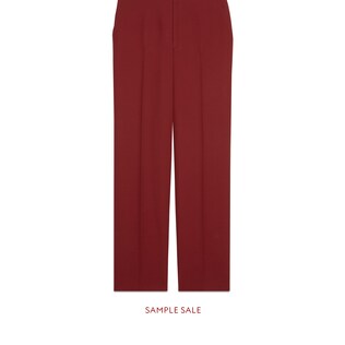 Wool silk pant