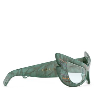 Mask acetate sunglasses