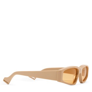 Rectangular acetate sunglasses