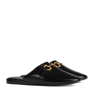 Men's leather slipper