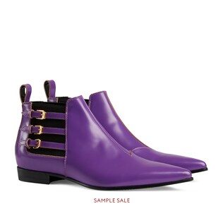 Men's leather ankle boot