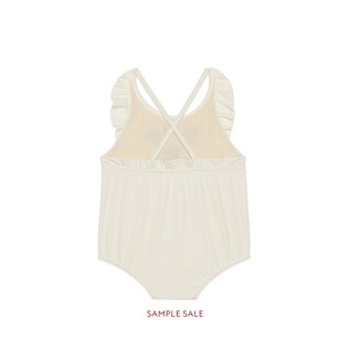 Baby swimsuit with Gucci Tennis 