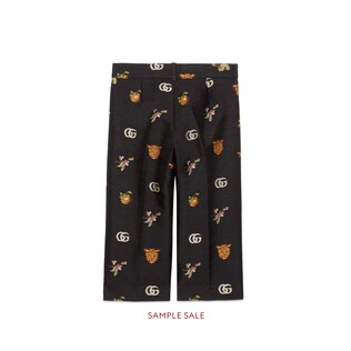 Children's symbols jacquard pant