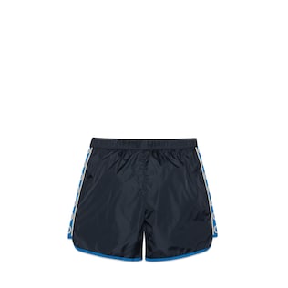 Children's swim shorts with Interlocking G