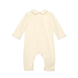 Baby GG apple print cotton one-piece