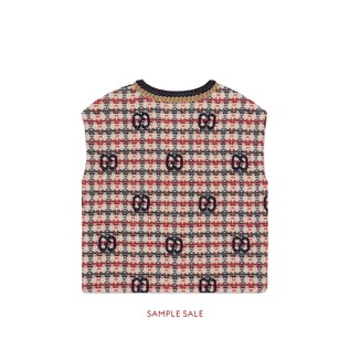 Children's GG tweed vest