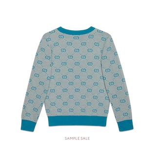 Children's GG wool sweater