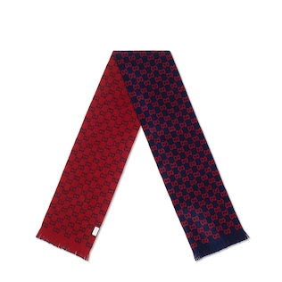 GG wool scarf